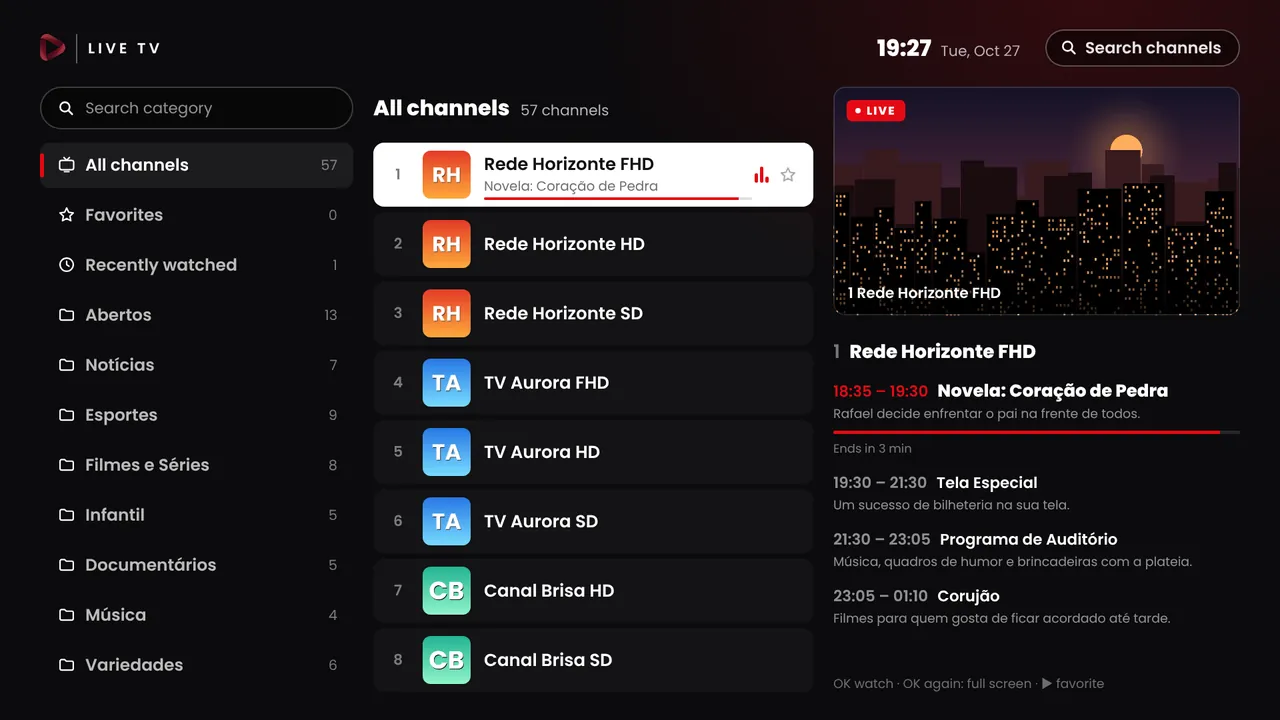 Live TV